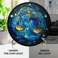 thumbnail image 4 of Boho Libra The Scales Stained Glass Suncatcher Stained Glass Window Hangings Birthday Gift for Mom Grandma Teacher Women Friend Christmas, 4 of 6