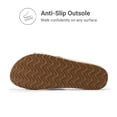 thumbnail image 4 of DREAM PAIRS Women’s Open Toe Slides Sandals T-Strap Sandals Arch Support with Adjustable Ankle Strap Casual Summer Walking Shoes, 4 of 6
