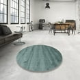 thumbnail image 3 of Ahgly Company Indoor Rectangle Contemporary Green Abstract Area Rugs, 3' x 5', 3 of 6