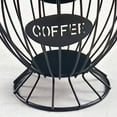 thumbnail image 6 of Pod Holder Storage Cup Creamer Organizer,for Cafe Countertop Decor,Coffee Accessories - Black, 19, 6 of 6