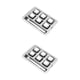 thumbnail image 1 of Yuarrent Vino tinto Enfriamiento Piedras de enfriamiento Bebidas Jugo de bebidas Cubos de hielo de acero inoxidable reutilizables Accesorios de Type2 NO2, 1 of 6