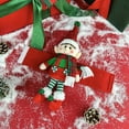 thumbnail image 7 of Dserfhy Christmas Cartoon Doll Curtain Buckle Plush Elf Boy/Girl Curtain Tieback Hold Back Fastener for Xmas Holiday Home Window Decoration, 7 of 7