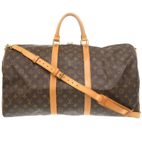 Pre-Owned Louis Vuitton Keepall Bandouliere 55 Monogram M41414 Boston Bag LV 0400... (Fair)