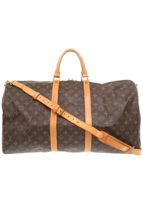 Pre-Owned Louis Vuitton Keepall Bandouliere 55 Monogram M41414 Boston Bag LV 0400... (Fair)