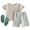 Light Green, variant on LYHaoo Girls Skirt Sets Girls Outfits Set Summer Casual Toddler Kids Clothes Heart Print T Shirt Striped Shorts Air Conditioning Outfit For Daily Wear For 1 8 Years Old Sizes 3-4 Years(Blue)