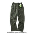 thumbnail image 1 of serony Pantalons Coquillage Pantalons de Randonnée Tenue de Camping Protecteur Multi-Usage Sacs Multiples Salopettes Équipement de Chasse Solidité Vert 2TG, 1 of 9