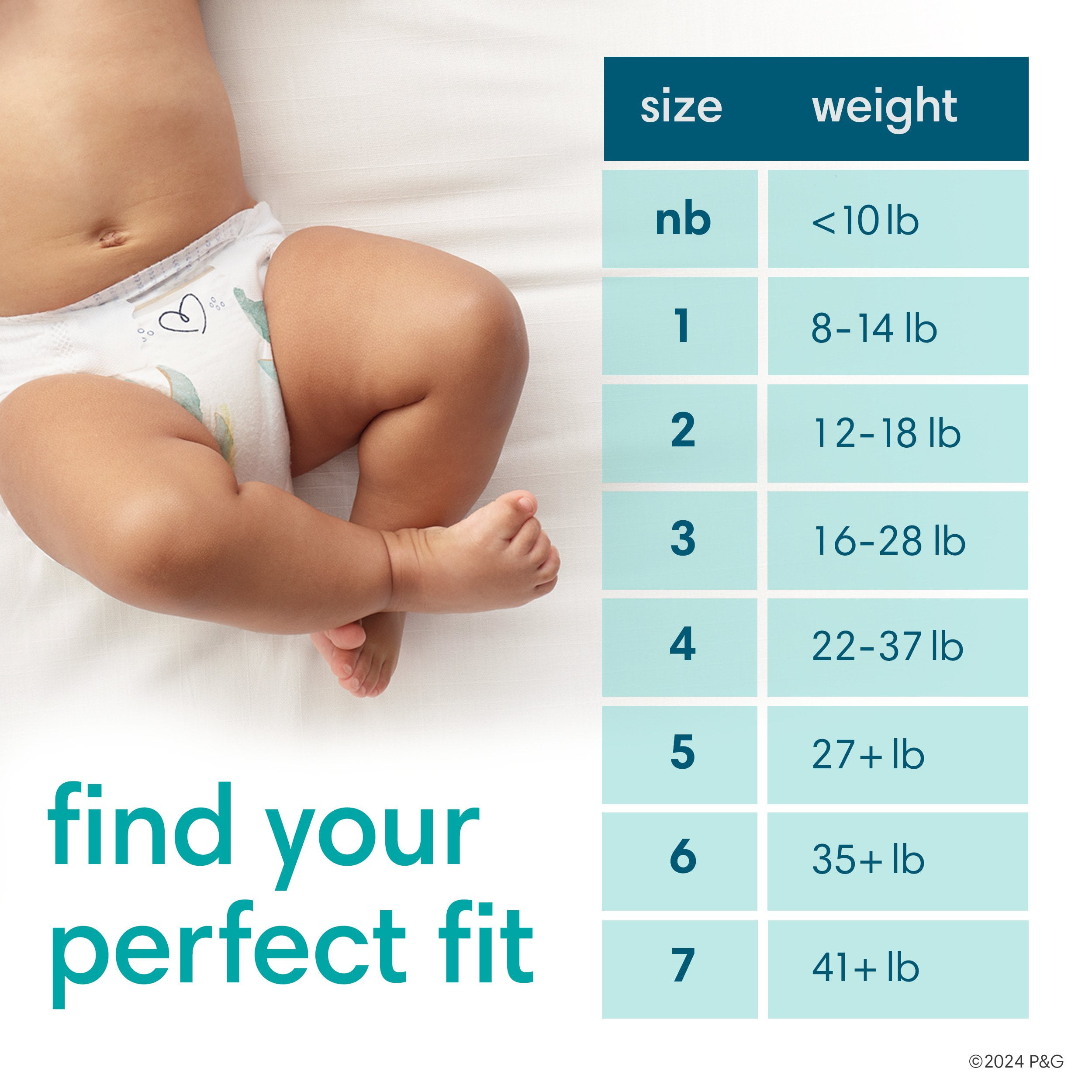 Pampers Pure Protection Diapers, Size 3, 116 Count (Select for More Options)