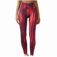 thumbnail image 6 of Umfun Gradient Tie Dye Seamless Yoga Leggings High Waist Slim Athletic Pants for Gym Fitness Running Hiking and Trendy Street Daily Wear, 6 of 9