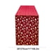 thumbnail image 3 of Mantel Navideño Rojo de Poliéster Impermeable de 274 X 28 Cm | Diseño Navideño con Copos de Nieve y Astas | Funda Duradera y Lavable para Mesa de Comedor y Centro, Ideal para Decoración Navideña, 3 of 6