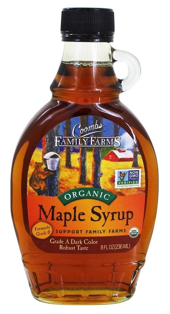 Coombs Family Farms Organic Maple Syrup Grade B 8 Oz Walmart Com Walmart Com
