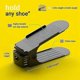 thumbnail image 4 of 15pcs Shoe Slots Organizer For Closet Adjustable Shoe Stacker Double Deck Shoe Rack Organizer Holde -Yx, 4 of 4