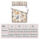 thumbnail image 3 of Moyic Juego de cama de 3 piezas, fundas de edredón de microfibra con estampado de perro, fundas de almohada, artículos para el hogar para niños, Juegos de cama LYSHDW2109250012 XL Moyic HA012376-12, 3 of 6