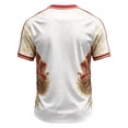 thumbnail image 4 of Men's USA Soccer Jersey Shirts 2026 Country Team Short SleeCrewe Crew Neck Fan International Football Shirt Retro Streetwear Top White XXXL, 4 of 4