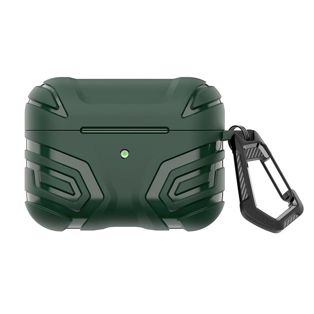 LUVCLS Funda protectora híbrida de silicona a prueba de golpes para Apple AirPods 4