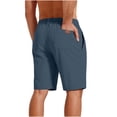 thumbnail image 5 of Afuyipoi Mens Cargo Shorts,Outdoor Straight Leg Drawstring Waist Casual Shorts Navy 2XL, 5 of 7