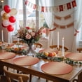 thumbnail image 5 of Red Orange Ombre Round 13 Inch Placemats Set of 2, Modern Gradient Abstract Art HeatResistant Non Slip Place Mats for Dining Table, Wipeable Braided Kitchen Table Mats for Housewarming, 5 of 9