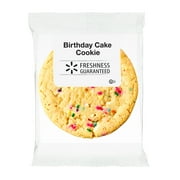 Freshness Guaranteed Birthday Cake Spring Bakery Cookie, 3 oz, Baked