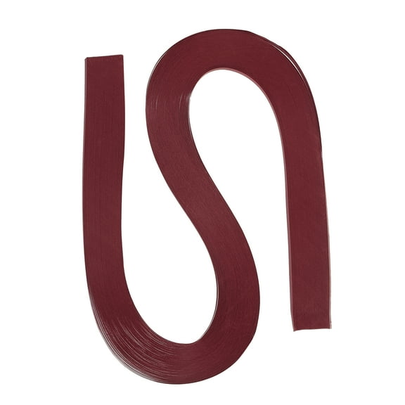 120pcs Quilling Strips Paper 3/16"(5.2mm) 21"(54cm) Origami Paper Quilling Strip for Art DIY Hand Craft Christmas, Wine Red