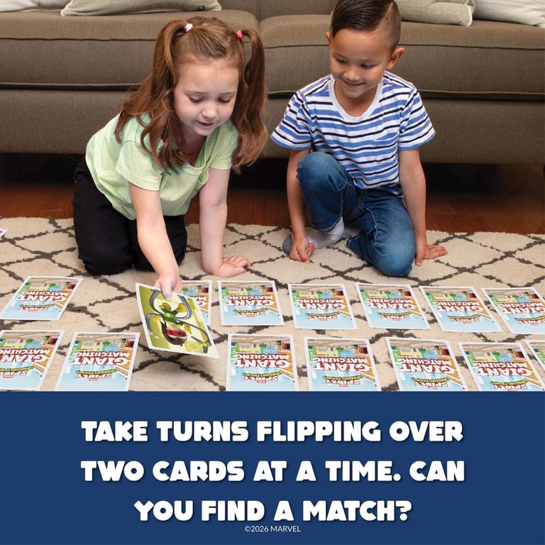 Marvel Spidey Amazing Friends Giant Matching Game, Children Ages 3