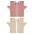 thumbnail image 1 of Guantes de medio dedo Tejido suave y cálido Resistente al frío, al viento, cálidos y con dedos semiflexibles para escribir 1055, 1 of 5