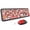 Black, variant on Wireless Keyboard and Mouse Combo, Colorful Ergonomic Full Size Retro Low-Noise Keyboard with Cute keycaps, Compatible with Windows, PC, Perfer for Home and Office Keyboards (Pink)