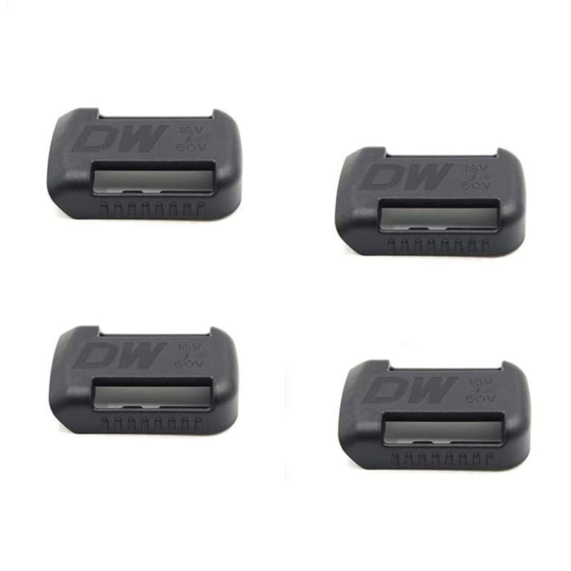 Wall Mount Protective Cover *4-Pack* Black+Decker 20V MAX Battery Holder 