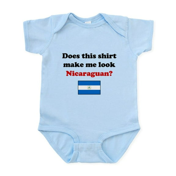 CafePress - Make Me Look Nicaraguan Infant Bodysuit - Baby Light Bodysuit, Size Newborn - 24 Months