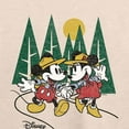 thumbnail image 3 of Disney Mickey & Friends - Hiking & Camping Mickey & Minnie - Women's Lightweight French Terry Long Sleeve Shirt, 3 of 5