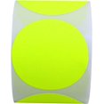 thumbnail image 3 of Hybsk 2 Inch Fluorescent Yellow Blank Target Pasters for Shooting 300 Adhesive Target Stickers Per Roll (Fluorescent Yellow), 3 of 5