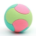 thumbnail image 3 of CBFFDC TPR Dog Ball High Bouncy Interactive Dog Ball Toy Bite Resistant Relieves Boredom Color Blocked Training Ball for Dogs, 3 of 6