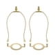 thumbnail image 3 of 2x Pantalla de lámpara Arpa Soporte de pantalla de lámpara Accesorios de soporte de lámpara Lámpara E26 desmontable Oro, 3 of 9