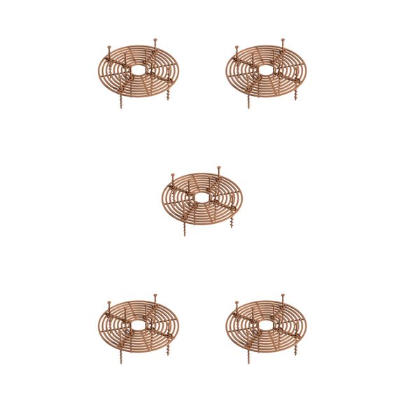 Bearachild Pack de 4 Macetas Protector de suelo Bebé Plantas de seguridad Cubierta Maceta Protector 19cm 19cm 5Conjunto