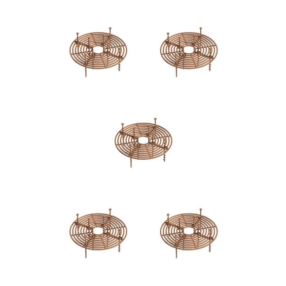 Bearachild Pack de 4 Macetas Protector de suelo Bebé Plantas de seguridad Cubierta Maceta Protector 19cm 19cm 5Conjunto