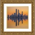 thumbnail image 1 of Shamaa, Mohammed 26x26 Gold Ornate Wood Framed with Double Matting Museum Art Print Titled - Morning Colors, 1 of 4