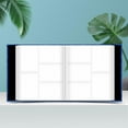 thumbnail image 2 of Fintie Large Ocean Marble Memory Photo Album with Premium Vegan Leather Cover 4" x 6" Photos, Blue, 2 of 9