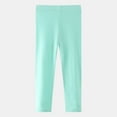thumbnail image 3 of Zshosam Toddler Girl Leggings Girls Flare Leggings High Waist Bell Bottom Pants Kids Casual Clothes for Teen Girl Size 6T,(Light Blue 6 Years), 3 of 3