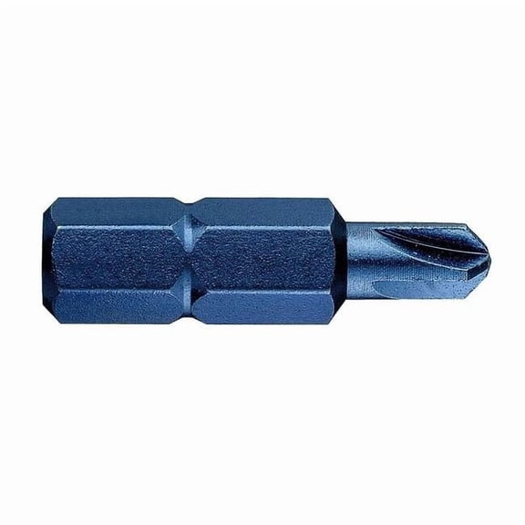 Westward Torsion Bit,SAE,1/4",Hex,No 1,1",PK5 40L587