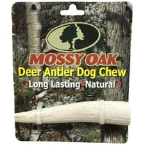 Mossy Oak: Deer Antler - Small - Dog Chew, Whole Piece, Naturally Shed, Long-Lasting Pet Treat, Preservative Free, Dental Health, Aggressive Chewers
