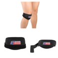 thumbnail image 1 of 2x De Correa De Soporte De De Tendón De Rótula Deportiva Ajustable, 1 of 7