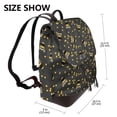 thumbnail image 2 of Fotbe Bee Mochila Bolso con Estampado para Mujer, Mochila Antirrobo de Nylon Impermeable, Bolsa Ligera de Hombro, 2 of 4