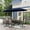 Navy Blue, variant on Sophia & William 8-Piece Outdoor Patio Dining Set with 13ft Navy Umbrella, Rectangle Table & Blue Padded Textilene Chairs Furniture Set