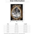 thumbnail image 4 of Acid Music Bath Flannel Blanket Air Conditioning Blanket Nap Blanket Sofa Throw Blanket Throw Blankets 60"X50", 4 of 6