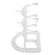 thumbnail image 5 of Soporte para marco de gafas de 2 piezas, soporte para gafas de sol de 3 niveles, soporte para exhibición de gafas de sol, soporte para gafas, 5 of 6