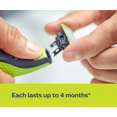 thumbnail image 4 of 2Pcs Compatible with Philips Shaver Head Small T Knife QP2523 QP2530 QP6523QP220 Green Blade, 4 of 5