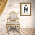 thumbnail image 3 of Meagher, Megan 12x14 Gold Ornate Wood Framed with Double Matting Museum Art Print Titled - Designer Chair I, 3 of 4
