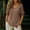 Tops-175Coffee, variant on Gamivast Womens T-Shirts Linen Short Sleeve Asymmetrical Side Button Down Tunic Loose Fit Lightweight V-Neck Tees Casual Daily Lounge Summer Vacation outfits