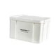 thumbnail image 3 of Caja de almacenamiento para acampar, contenedor de almacenamiento resistente, contenedor de almacenamiento apilable portátil Blanco, 3 of 9
