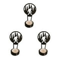 thumbnail image 1 of QualitChoice Stainless Steel Wide Application Candle Holders For Versatile Halloween Decoration Durability K 3Set, 1 of 6