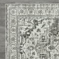 thumbnail image 4 of Loomaknoti Rhane Alvner 3' x 5' Light Grey Oriental Indoor Accent Rug, 4 of 9