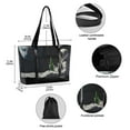 thumbnail image 2 of FORMRS Laptop Tote Bag for Women with 15.6" Computer Compartments Handbag, Sitting on The Moon, 2 of 7